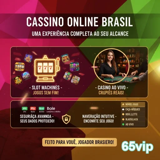 Tela do aplicativo cassino 65vip em um smartphone