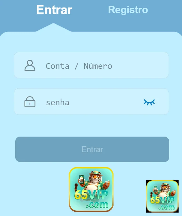 Visual de promoção VIP da 65vip com bônus e recompensas